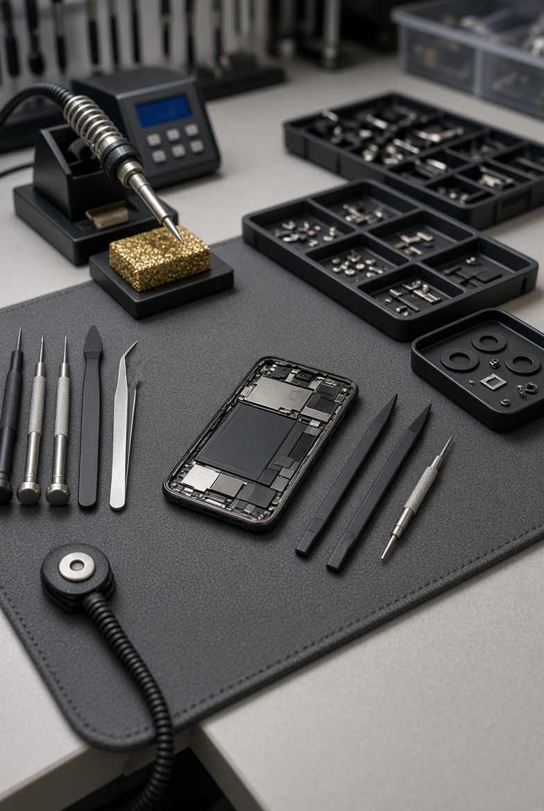 Keeping charge ports free of dust