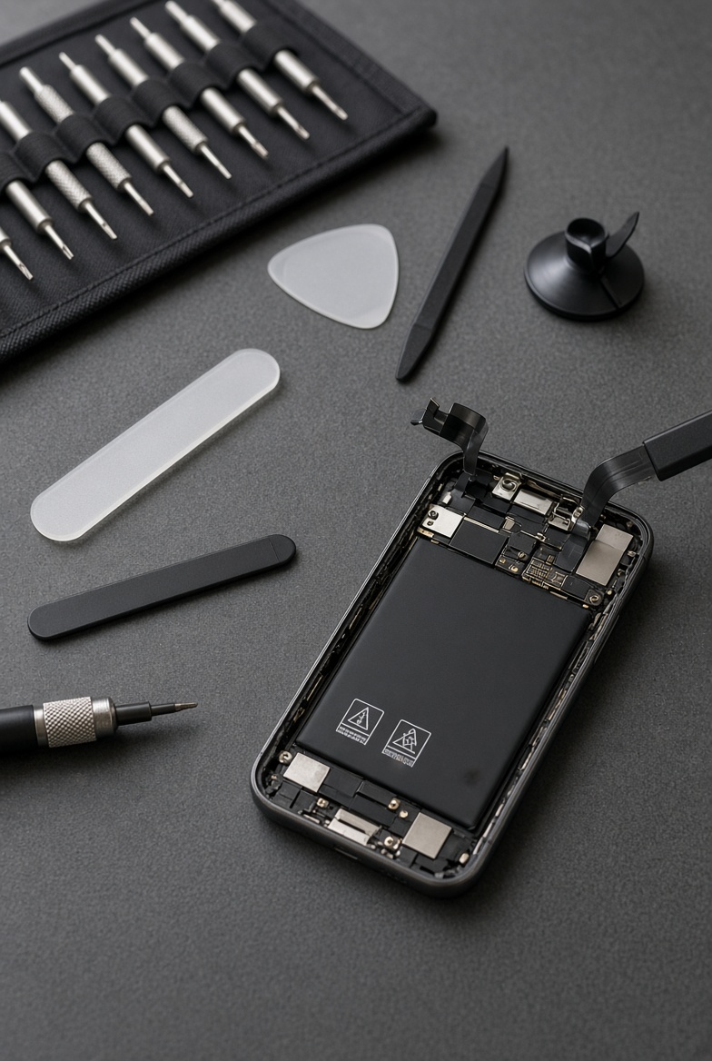iPhone battery swap without flex damage