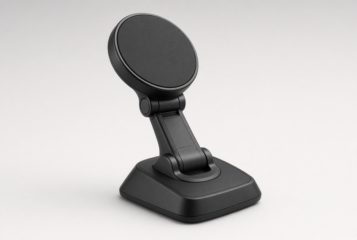 Magnetic dash holder